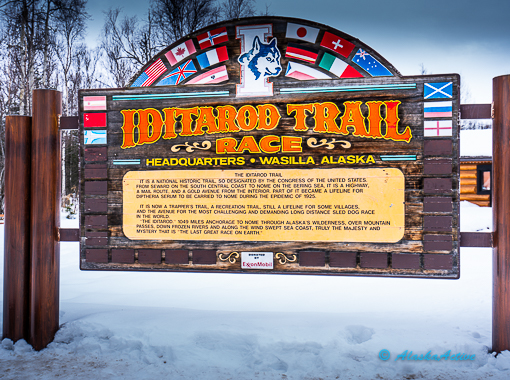 Iditarod Headquarter in Willow